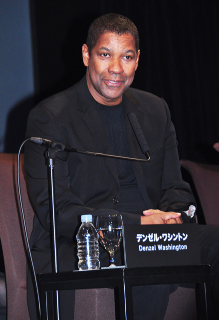 『フライト』来日会見（デンゼル・ワシントン）