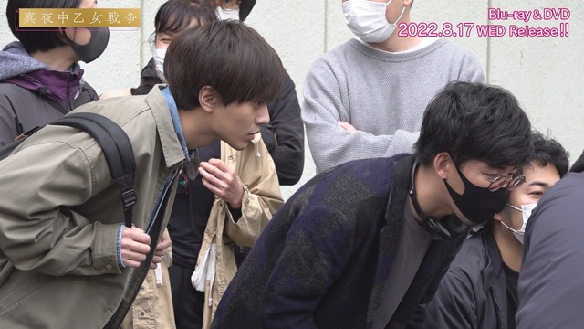 『真夜中乙女戦争』メイキング（C）2022『真夜中乙女戦争』製作委員会