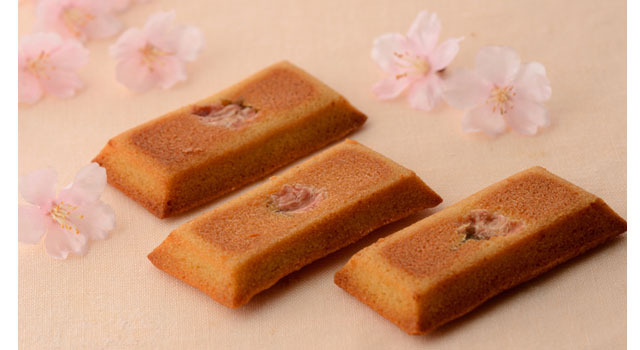 桜フィナンシェ（3 個入り） 800 円（税込）