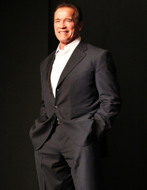 『ラストスタンド』アーノルド・シュワルツェネガー来日会見