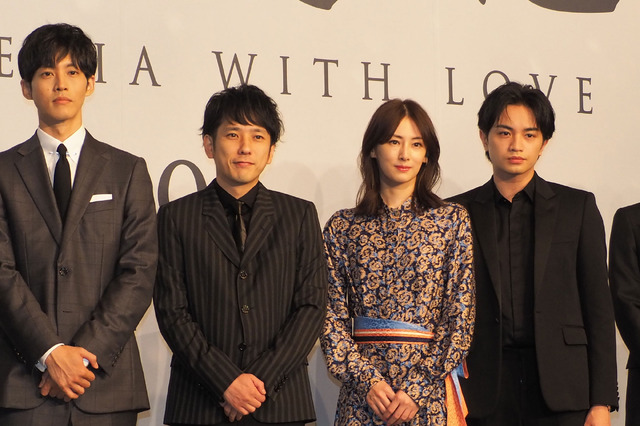 松坂桃李＆二宮和也＆北川景子＆中島健人／『ラーゲリより愛を込めて』完成報告会見