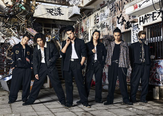 鈴蘭男子高校 チームビジュアル『HiGH＆LOW THE WORST X』（C）2022「HiGH&LOW THE WORST X」製作委員会　（C）髙橋ヒロシ(秋田書店)　HI-AX