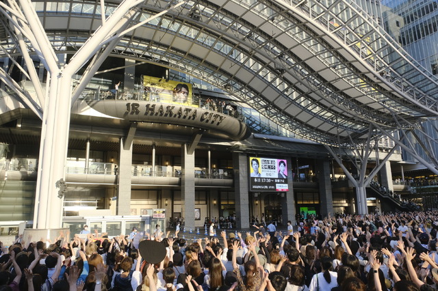 『沈黙のパレード』福岡凱旋イベント（C）2022「沈黙のパレード」製作委員会