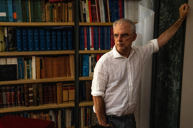 『靴ひものロンド』Daniele Luchetti sul set di LACCI - (c) foto di Gianni Fiorito