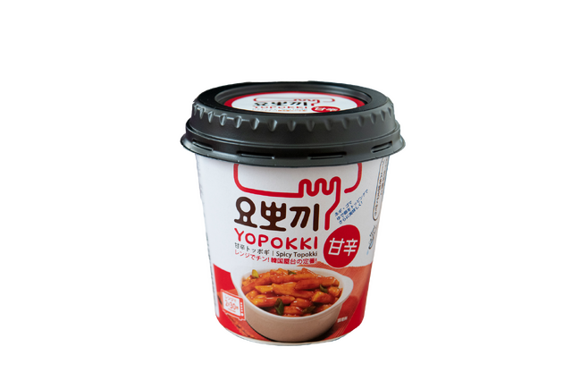 【八道韓国食品】ヨッポギ即席カップトッポキ 甘辛