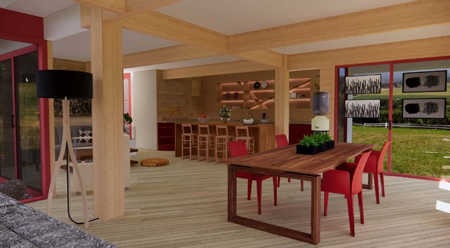 『アフター・ヤン』© production design by Alexandra Schaller, renderings by John Lopez