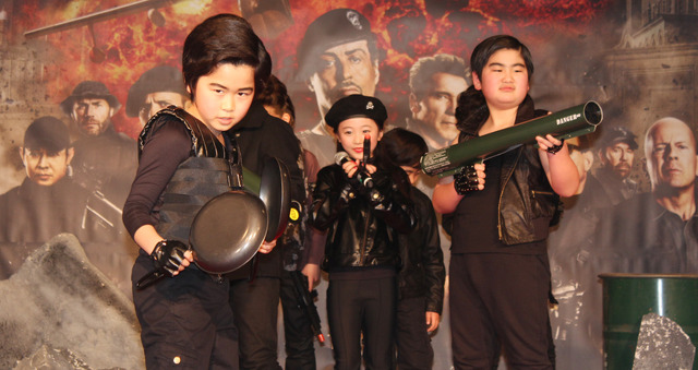 『エクスペンダブルズ2』宣伝サポーター就任会見