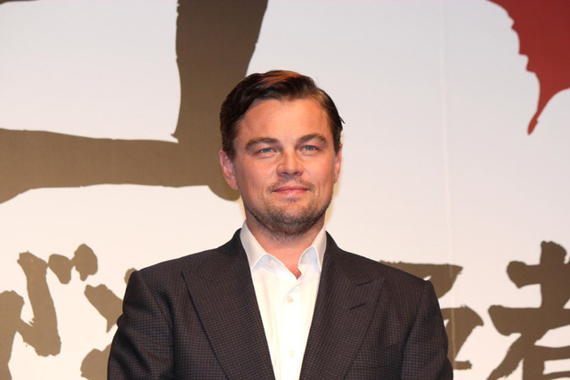 レオナルド・ディカプリオ in 『ジャンゴ　繋がれざる者』来日記者会見