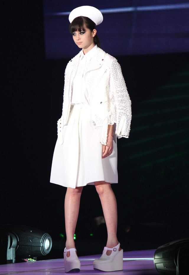 中条あゆみ in 第16回東京ガールズコレクション 2013 SPRING／SUMMER（TGC SPECIAL COLLECTION　プラグラム）