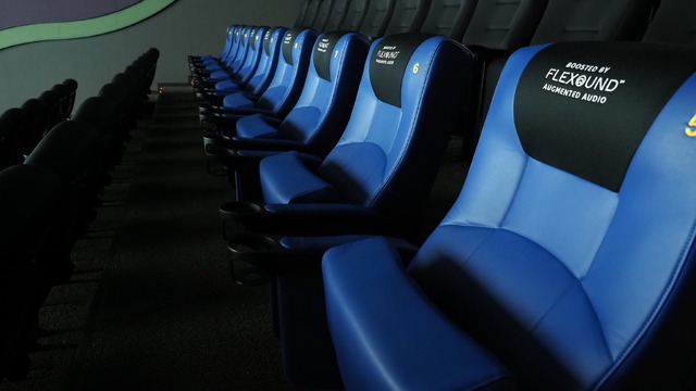 音響体感プレミアムシート「FLEXOUND Augmented Audio」