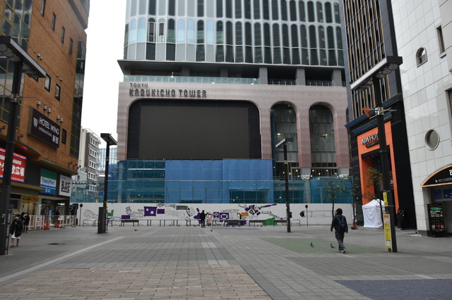 「東急歌舞伎町タワー」工事現場写真