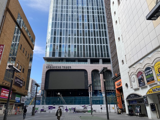 「東急歌舞伎町タワー」工事現場写真