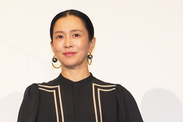 坂井真紀／『そばかす』完成披露舞台挨拶