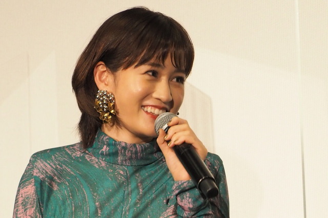 前田敦子／『そばかす』完成披露舞台挨拶