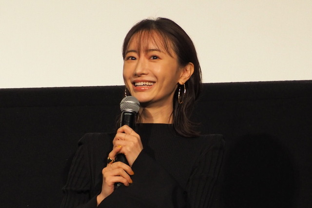 松本まりか／『夜、鳥たちが啼く』完成披露舞台挨拶