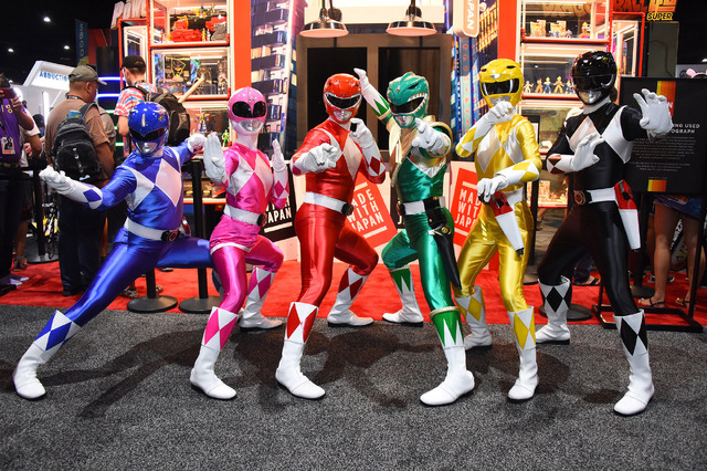 「パワーレンジャー」Photo by Araya Diaz/Getty Images for Saban Brands