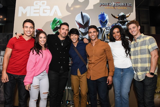 「パワーレンジャー」2017年コミコン Photo by Daniel Zuchnik/Getty Images for Saban Brand