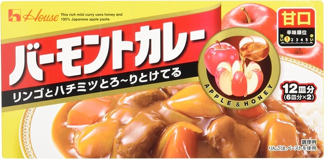 ハウス食品 バーモントカレー 甘口 230g