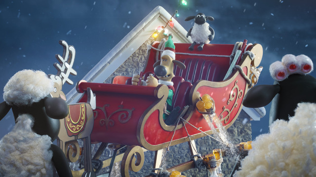 『ひつじのショーン スペシャル クリスマスがやってきた！』© Aardman Animations Ltd 2021