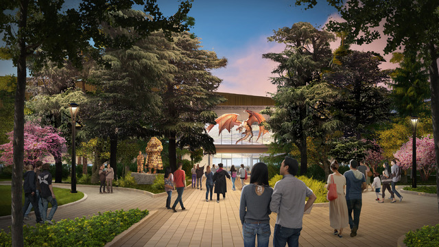 エントランス イメージ‘Wizarding World’ and all related names, characters and indicia are trademarks of and © Warner Bros. Entertainment Inc. – Wizarding World publishing rights © J.K. Rowling.