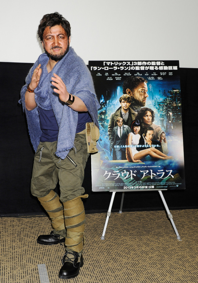 『クラウド アトラス』に感動し、まさかのワイルド封印!?　スギちゃんが6変化を披露