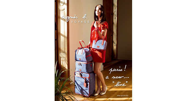 アニエスべー ボヤージュのトラベルラインがデビュー