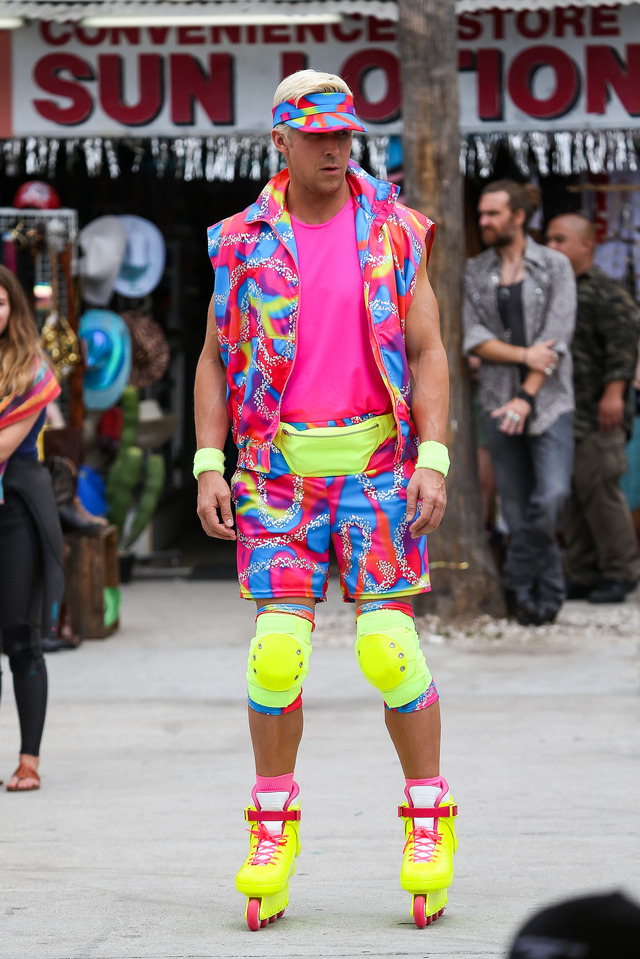 ライアン・ゴズリング 『バービー』撮影現場 Photo by Bellocqimages/Bauer-Griffin/GC Images