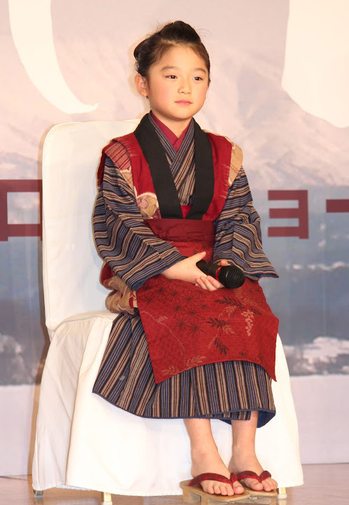 『おしん』製作発表会見（濱田ここね）