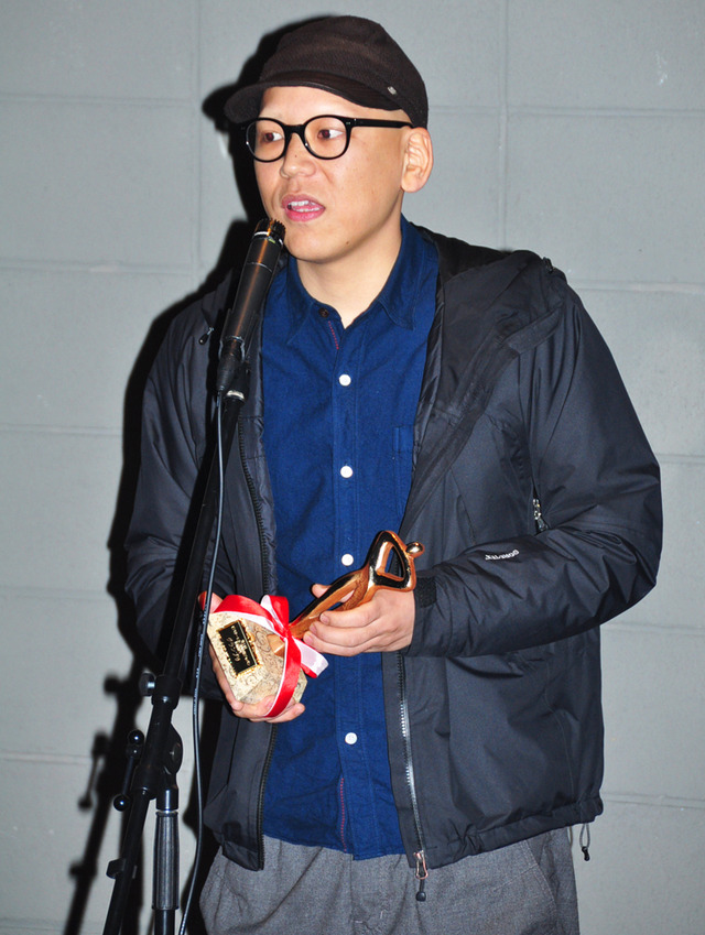 真利子哲也監督 in 「第1回ビバリーヒルズ映画祭ジャパン」授賞式