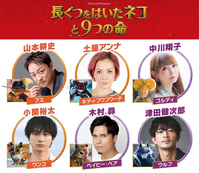 『長ぐつをはいたネコと9つの命』© 2023 DREAMWORKS ANIMATION LLC.ALL RIGHTS RESERVED.