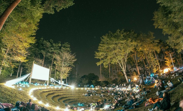 夜空と交差する森の映画祭2023開催決定