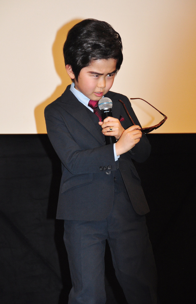 『コドモ警察』試写会（鈴木福）