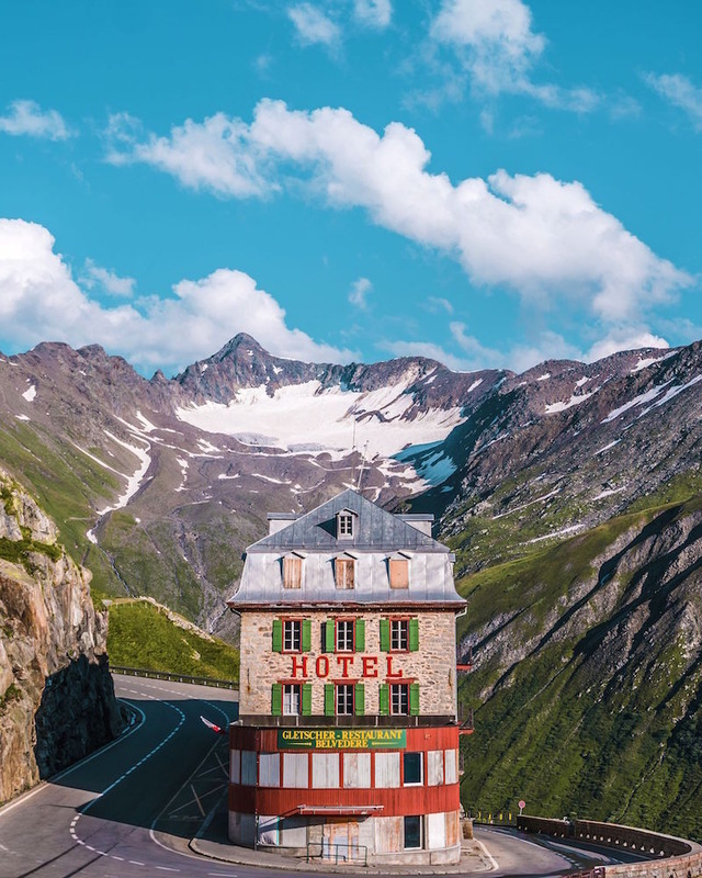 ホテル・ベルヴェデーレ スイス､フルカ峠 Carlo Kuettel (@carlokuttel), Hotel Belvedere