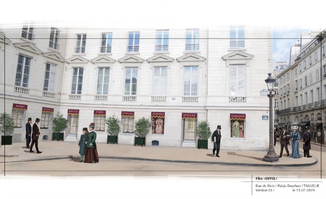 グラフィック資料_仕立て屋『エッフェル塔～創造者の愛～』© Maite Goblet / Stéphane Taillasson