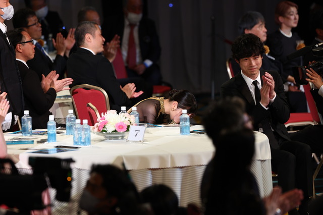 「第46回日本アカデミー賞」最優秀主演女優賞を受賞した岸井ゆきの／写真提供: 東京写真記者協会