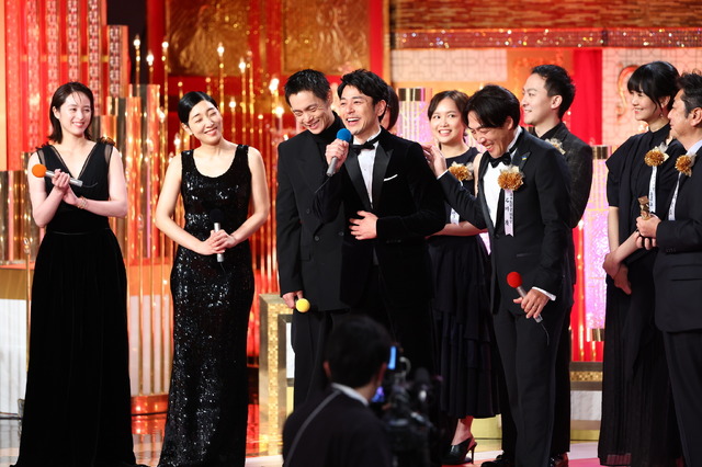 「第46回日本アカデミー賞」最優秀賞を受賞した『ある男』／写真提供: 東京写真記者協会