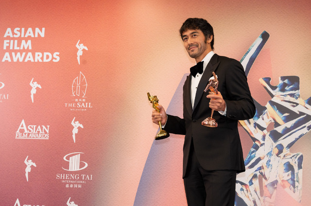 阿部寛(Excellence in Asian Cinema Award)©Asian Film Awards Academy