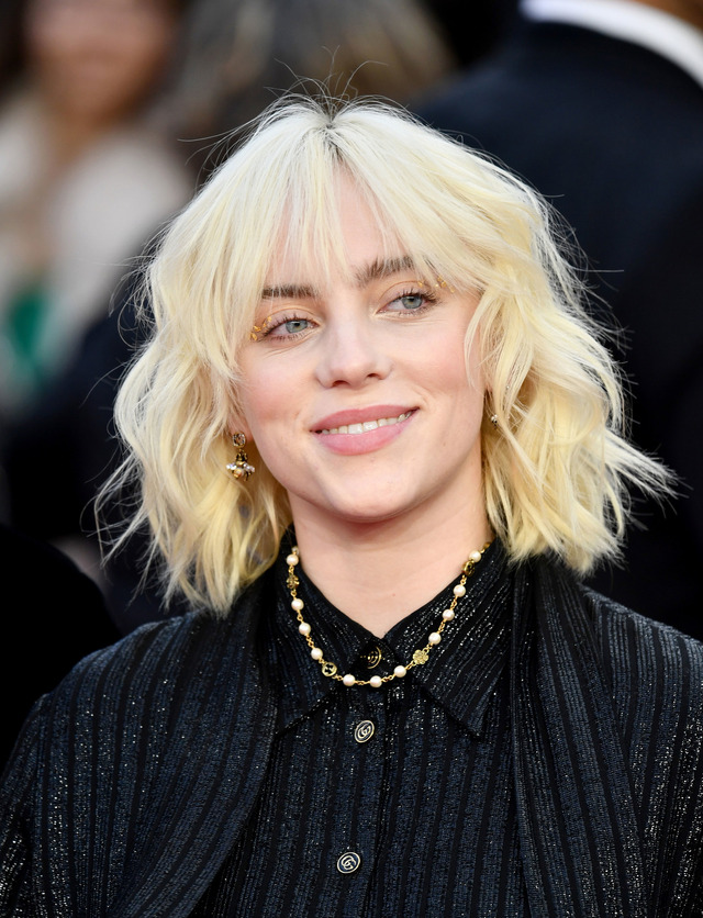 ビリー・アイリッシュ／『007／ノー・タイム・トゥ・ダイ』ワールドプレミア Photo by Gareth Cattermole/Getty Images