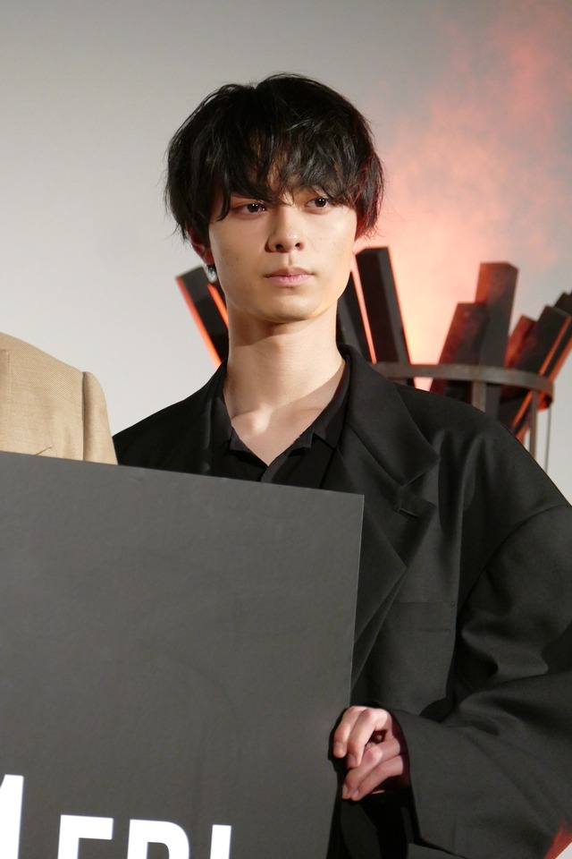 作間龍斗『ヴィレッジ』完成披露試写会