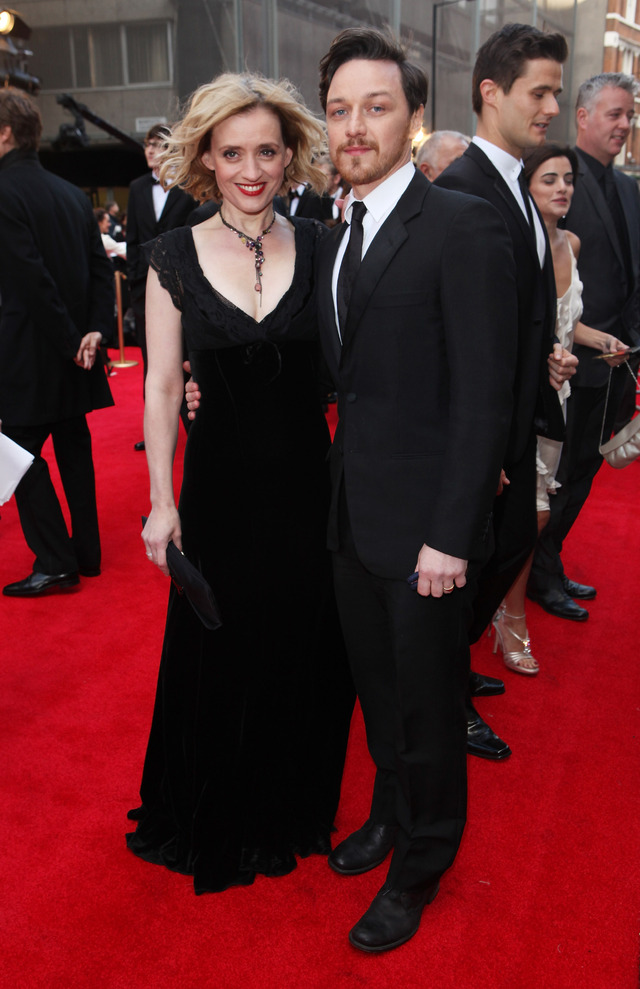 ジェームズ・マカヴォイ＆（妻）アンヌ＝マリー・ダフ -(C) Getty Images