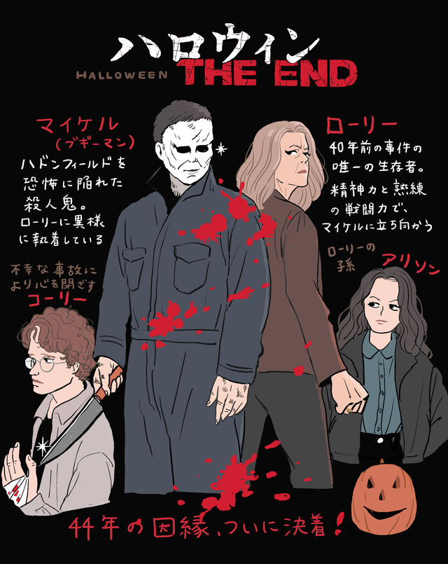 【チヤキさん】イラスト『ハロウィン THE END』（C）2022 UNIVERSAL STUDIOS
