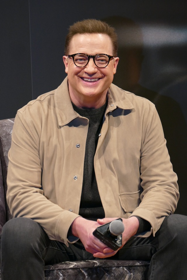 『ザ・ホエール』で第95回アカデミー賞主演男優賞を初受賞したブレンダン・フレイザーが15年ぶりに来日