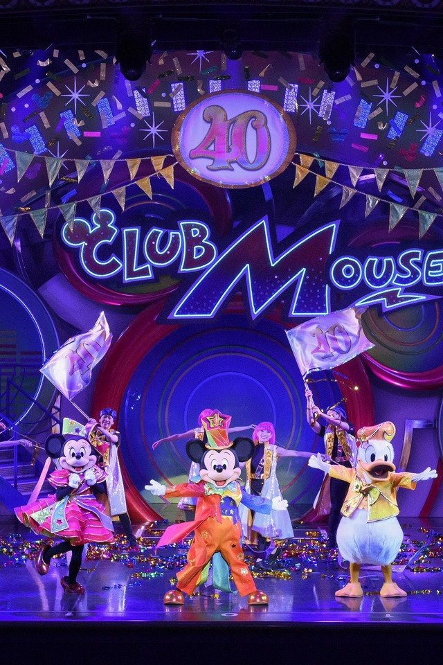 「クラブマウスビート」も40周年バージョンに！As to Disney artwork, logos and properties： (C) Disney