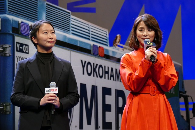 石田ゆり子　松木彩監督／劇場版『TOKYO MER～走る緊急救命室～』完成披露試写会