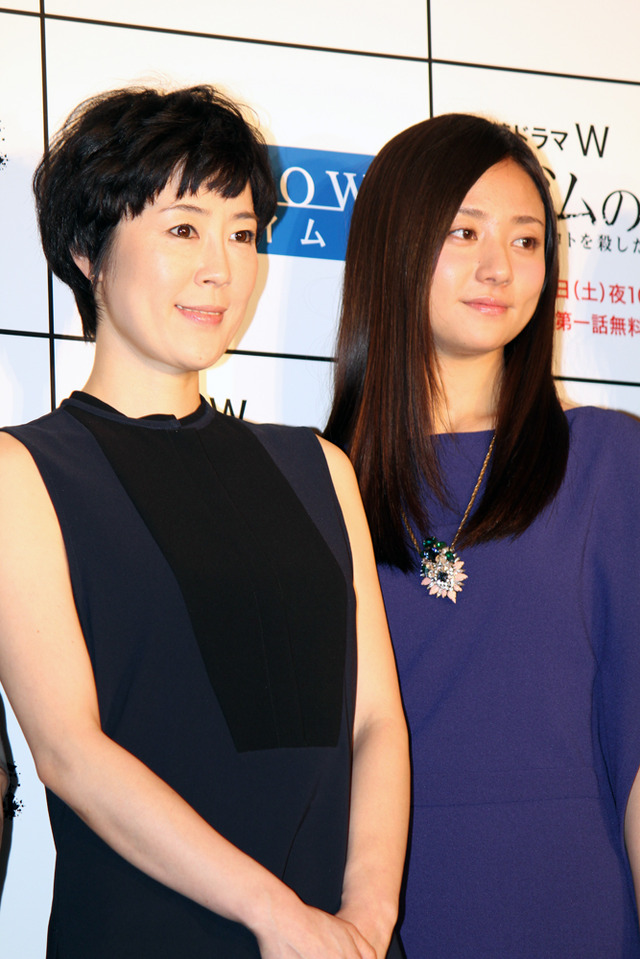 寺島しのぶ＆木村文乃 in 「ソドムの林檎～ロトを殺した娘たち」制作発表記者会見