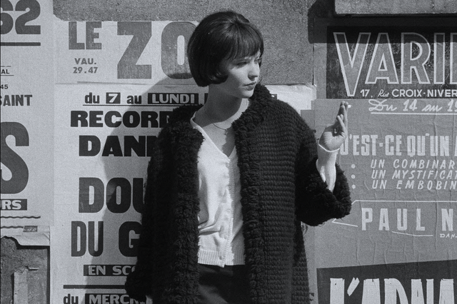 『女と男のいる舗道』©1962.LES FILMS DE LA PLEIADE.Paris
