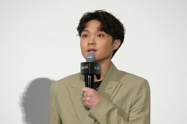 磯村勇斗『最後まで行く』完成披露試写会