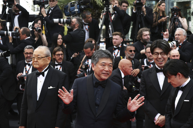 是枝裕和監督／第76回カンヌ国際映画祭 Photo by Ernesto S. Ruscio/Getty Images for Campari