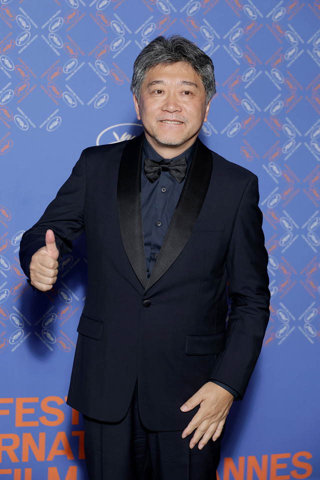 是枝裕和監督／第76回カンヌ国際映画祭 Photo by Pascal Le Segretain/Getty Images