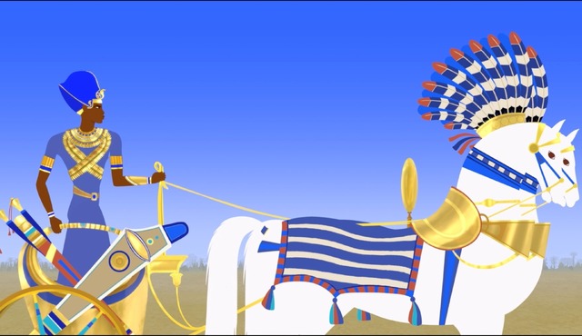 『古の王子と3つの花』©2022 Nord-Ouest Films-StudioO - Les Productions du Ch'timi - Musée du Louvre - Artémis Productions